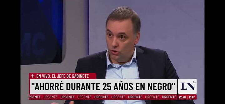 Clip of "Adorni: "Cometí un error y voy a pagar hasta el último impuesto""