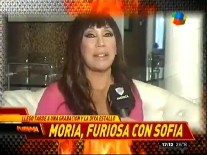 La palabra de Moria tras el escándalo con Sofía Gala