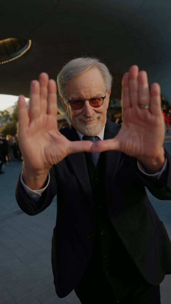 Steven Spielberg dijo presente junto a su mujer Kate Capshaw