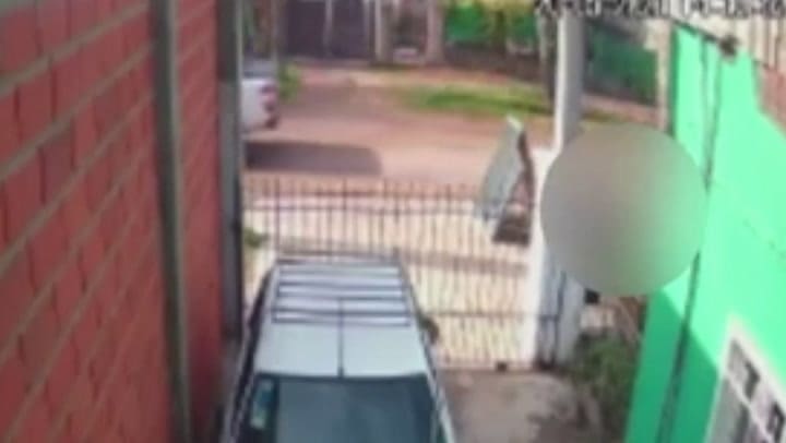 Así un hombre atropelló y mató a un bebé en Luján