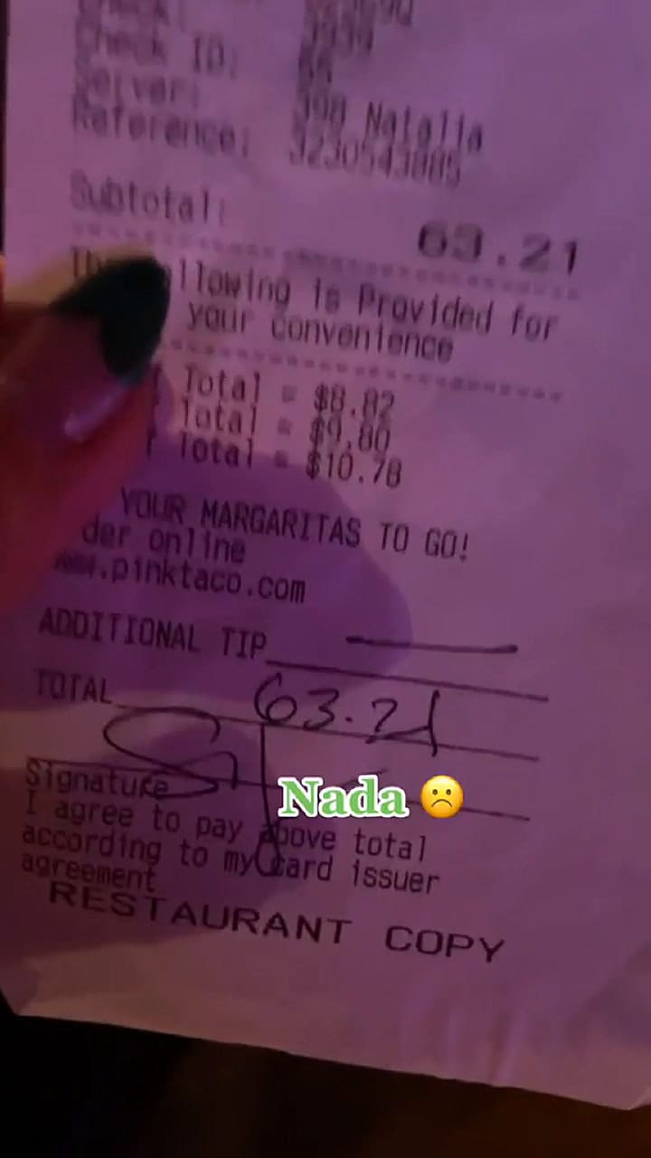 Una tiktoker dijo cuánto gana de propinas en Miami Beach