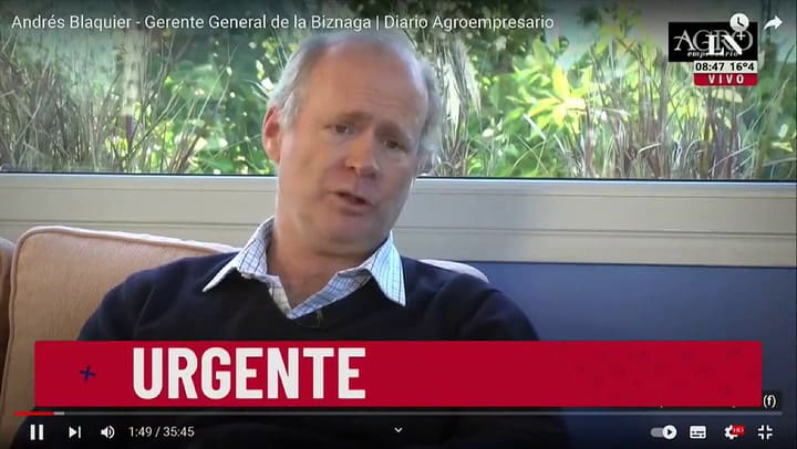 Asesinaron al empresario Andrés Blaquier