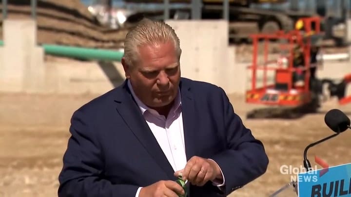 Un funcionario se tragó una abeja en plena conferencia en Canadá.
