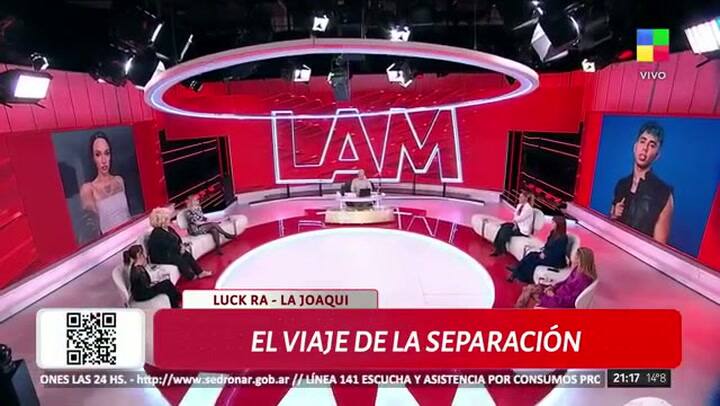 Se conocieron cómo fueron los últimos días de la relación de La Joaqui y Luck Ra