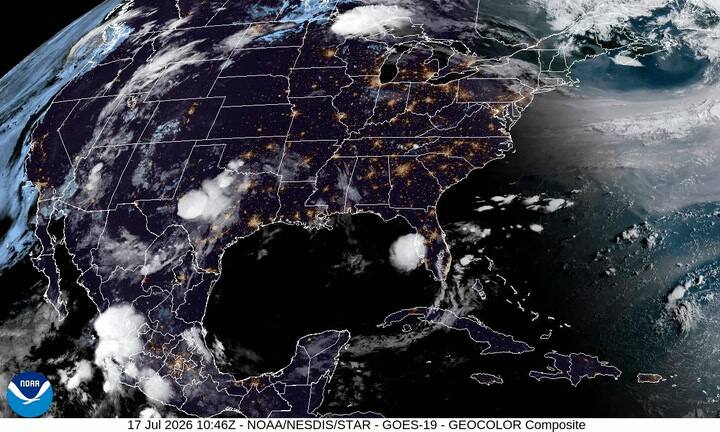 Satélite De La NOAA Hoy
