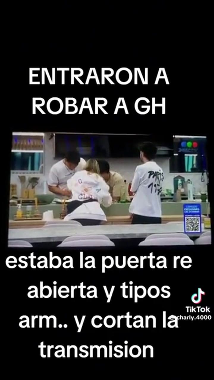Susto en Gran Hermano. Entraron a robar a la casa y Virginia los descubrió