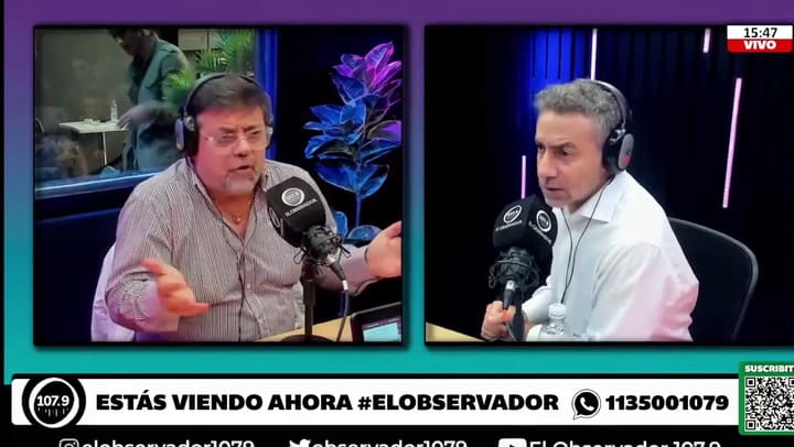 La queja de Ricardo Caruso Lombardi