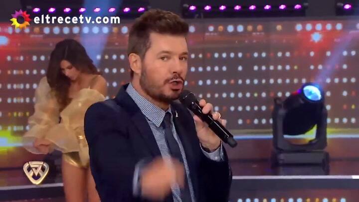Barby Franco y Gabriel Rentería bailaron un disco con complicaciones - Fuente: eltrece