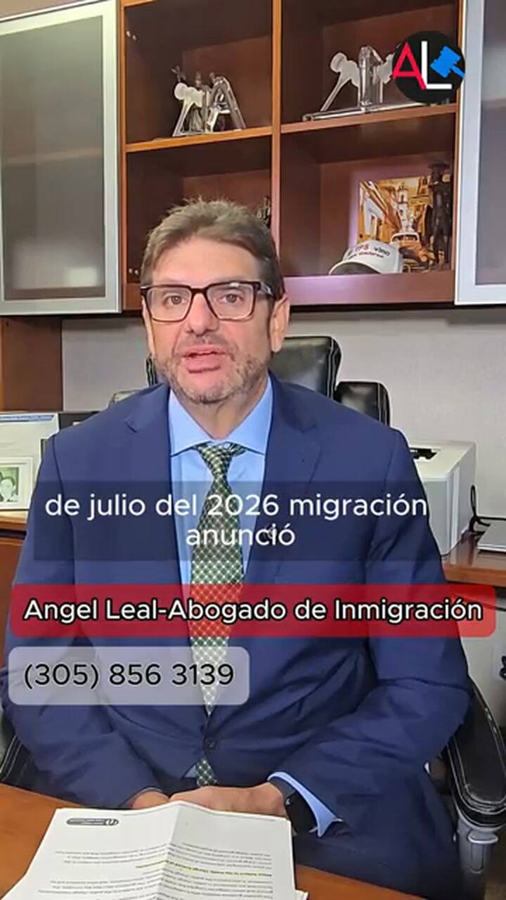 El abogado de inmigración Angel Leal explica en qué consiste el cambio de la carga pública para solicitudes de green card ante el Uscis