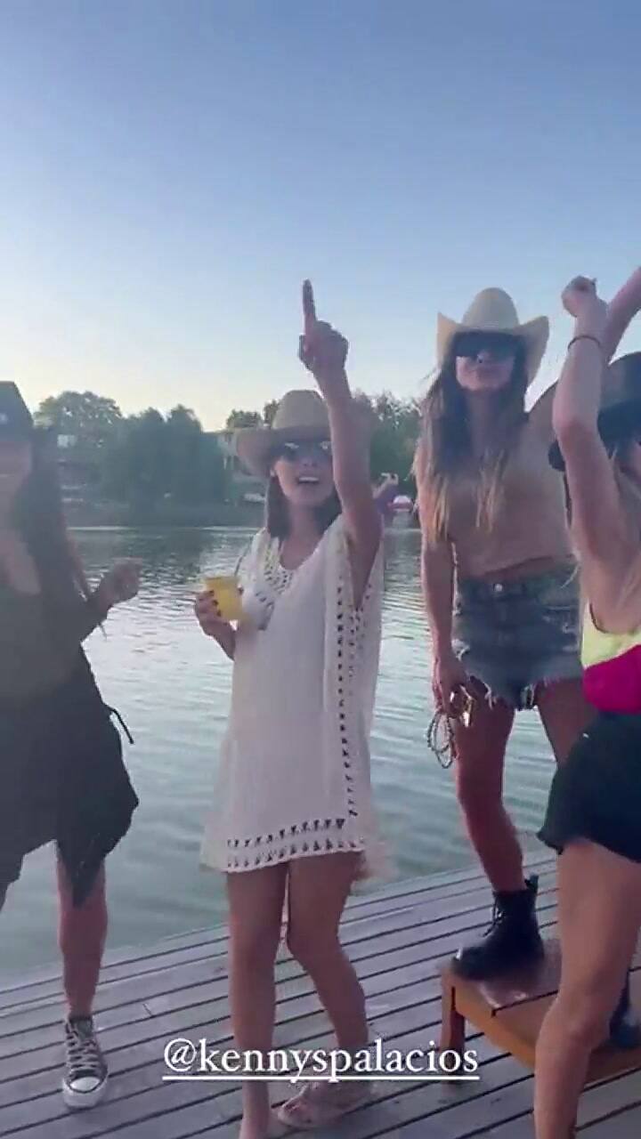 El pícaro reclamo de Pampita ante la fiesta que celebró Kennys Palacios.