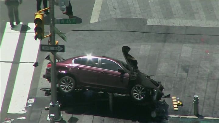 Las imágenes más desgarradoras del incidente en el Times Square