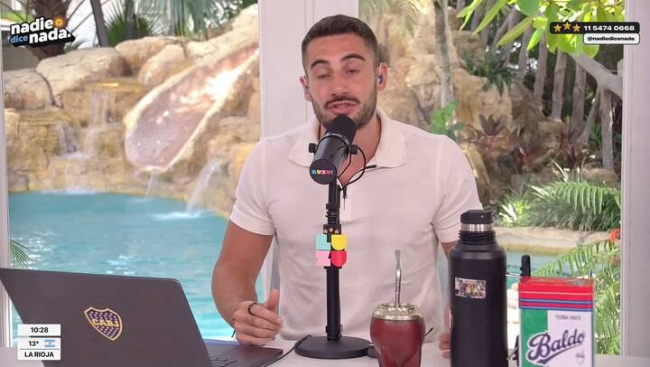 Occhiato se refirió al escándalo de Florencia Peña y la fake news en Luzu TV
