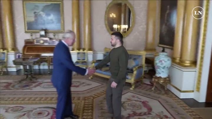 Zelensky en Buckingham Palace