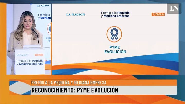 Premio a las Pymes; categoría: Pyme Evolución