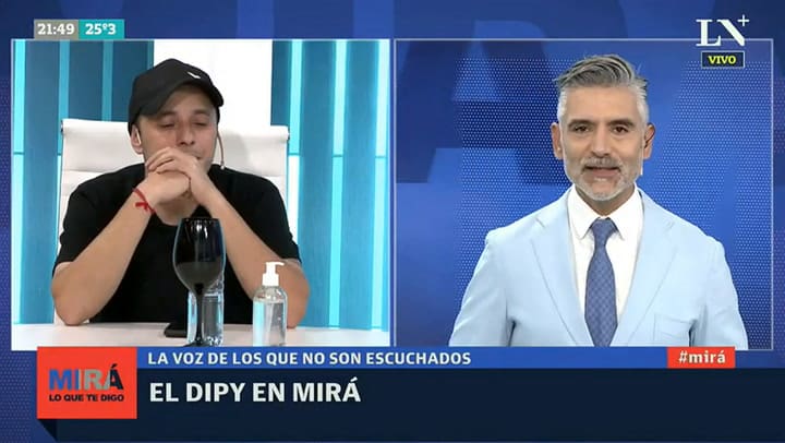 Acuerdo por la carne. Dipy: 'Ya no se están metiendo con mi guita, se están metiendo con el morfi'