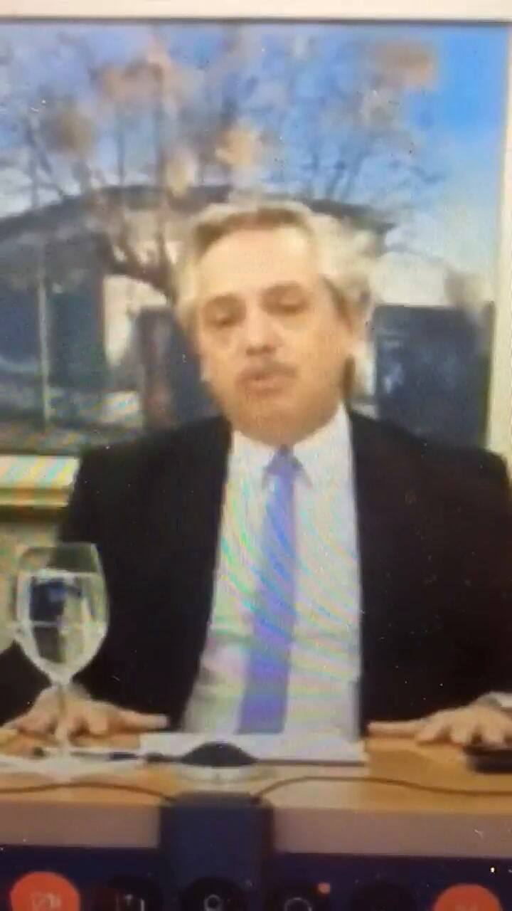 Alberto Fernández: 'Solo quedamos López Obrador y yo que queremos cambiar el mundo'