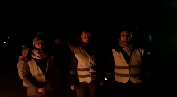 Las docentes desplazadas por los petroleros en Chubut explican sus reclamos - Crédito: Atech