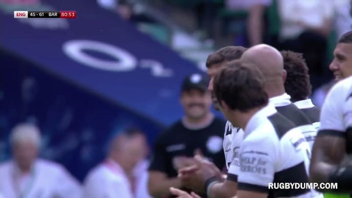 La conversión de Fernández Lobbe ante Inglaterra antes de su retiro - Fuente: YouTube