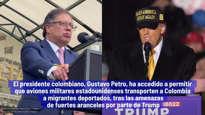 Colombia Acepta Los Vuelos De Migrantes Tras Las Amenazas De Trump