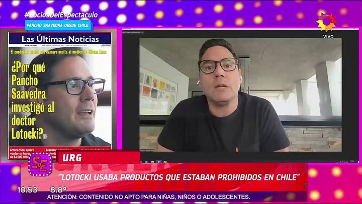 El periodista Pancho Saavedra reveló por qué le hizo una cámara oculta a Aníbal Lotocki