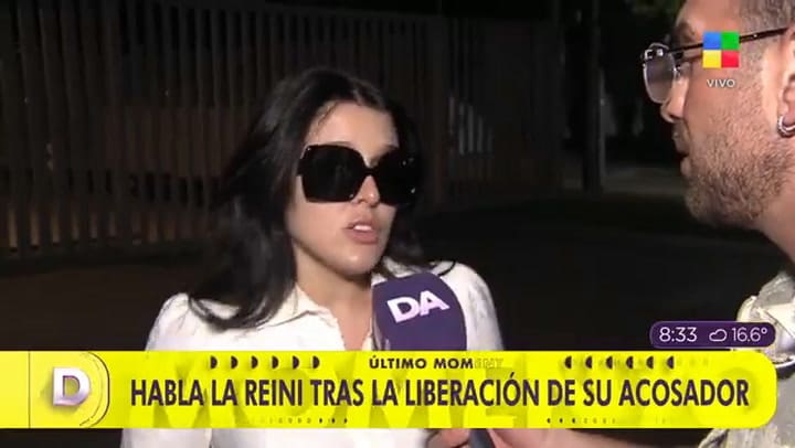 La reacción de Sofía Gonet tras la liberación del acosador: “Volví a tener botón antipánico”