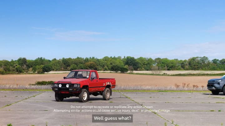 Toyota Hilux vs Caravan