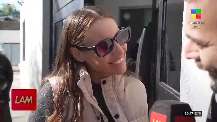Pampita Ardohain dio su opinion sobre Benjamin Vicuna