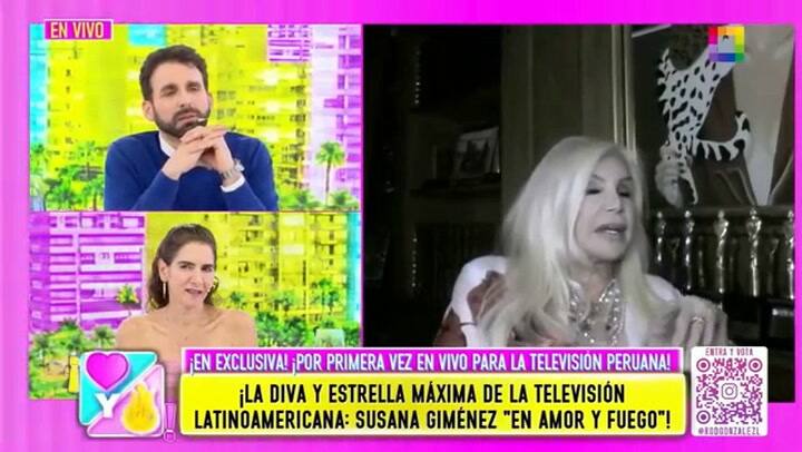 Susana Giménez habló del amor y de su amistad con Ricardo Darín