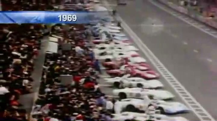 Largada De Las 24 Horas De Le Mans De 1969