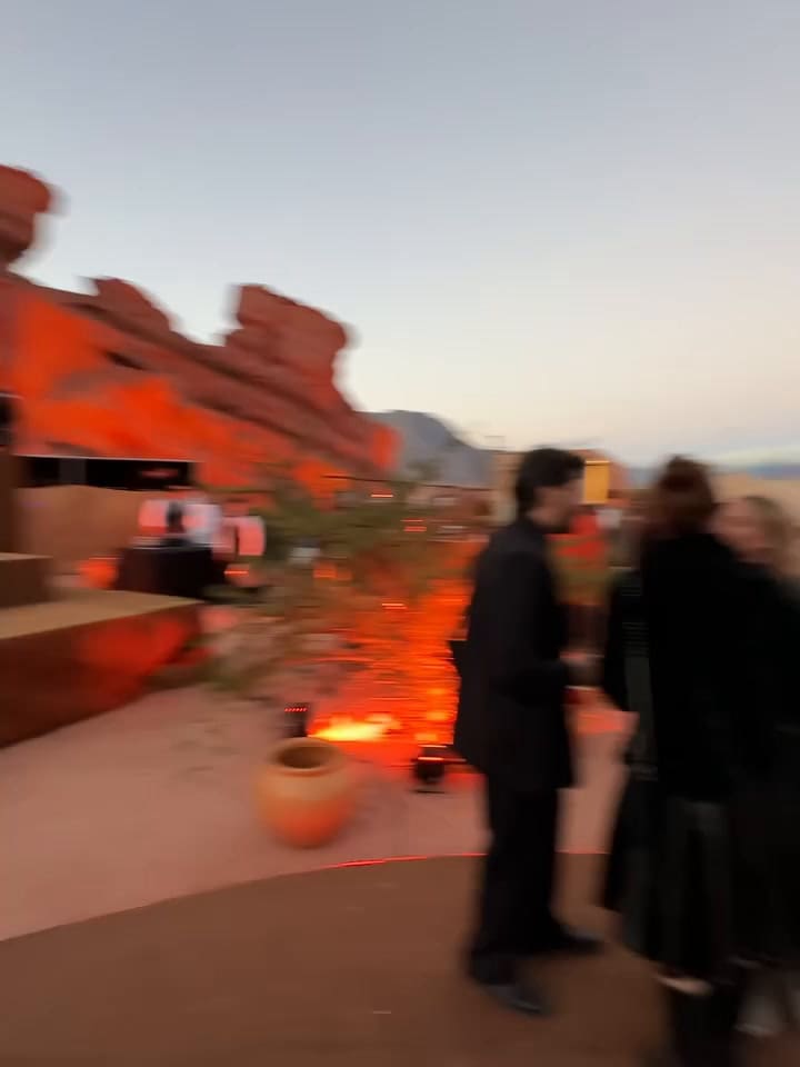 Imágenes de la celebración del casamiento de la polémica en Cafayate