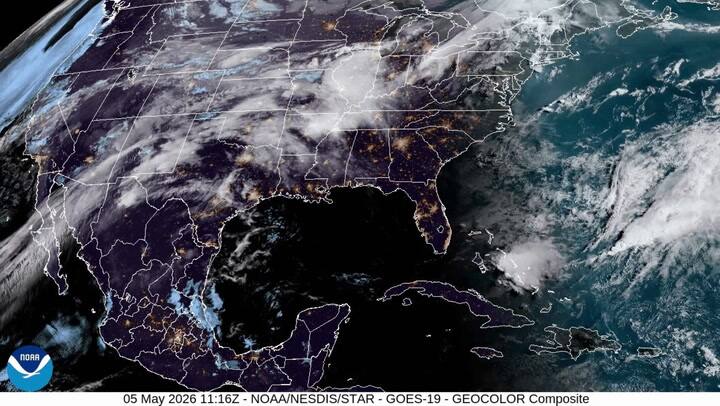 Satélite De La NOAA Este Martes