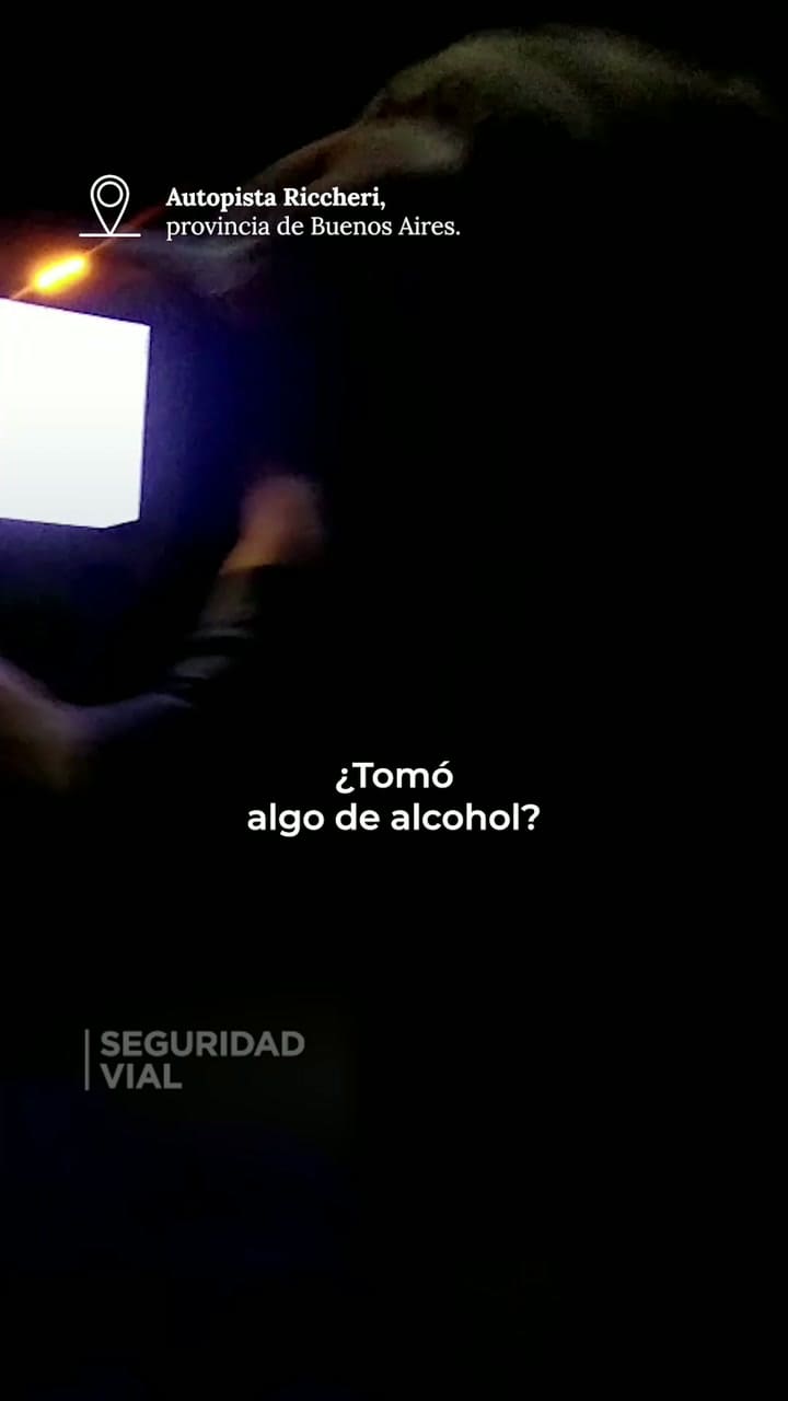 El momento en que el resultado le dio 2,56 g/L de alcohol en sangre