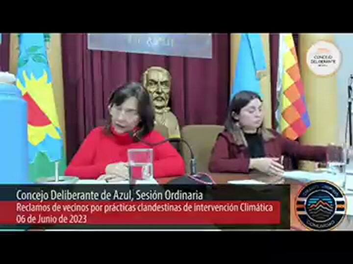 El Consejo Deliberante de Azul pidió información sobre las estelas que despiden los aviones