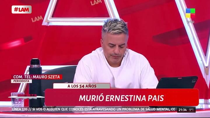Mauro Z aportó más detalles de cómo se produjo el accidente de Ernestina Pais