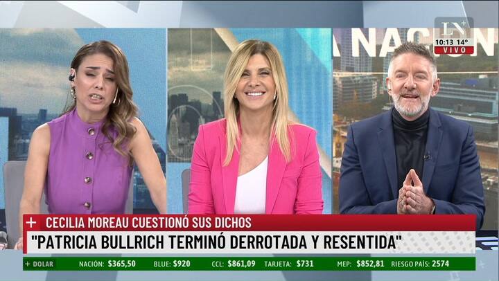 Luis Novaresio reacciono contra Cecilia Moreau por sus dichos sobre "los estudios de TV hegemonicos"