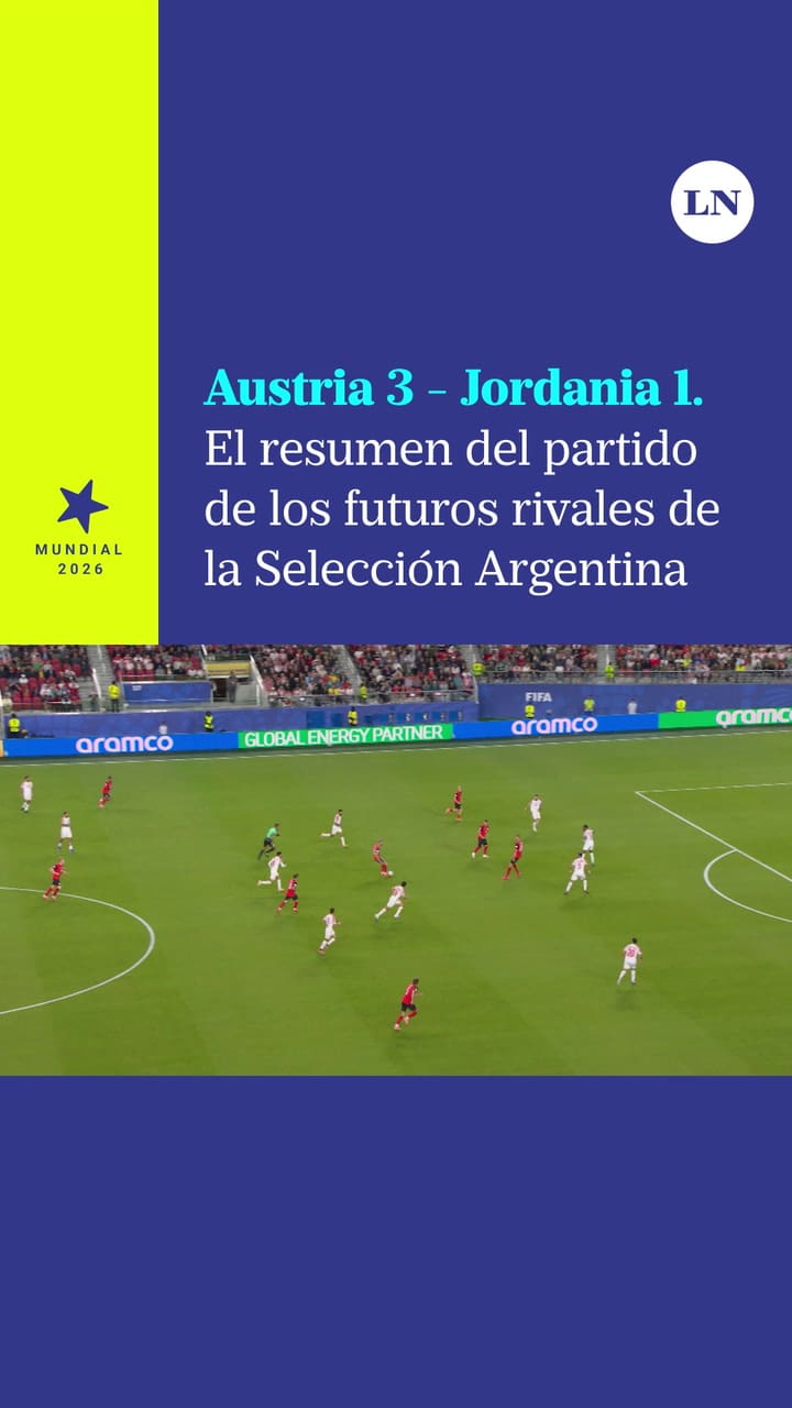 Austria venció por 3-1 a Jordania, por el grupo J del Mundial 2026 - RESUMEN COMPLETO