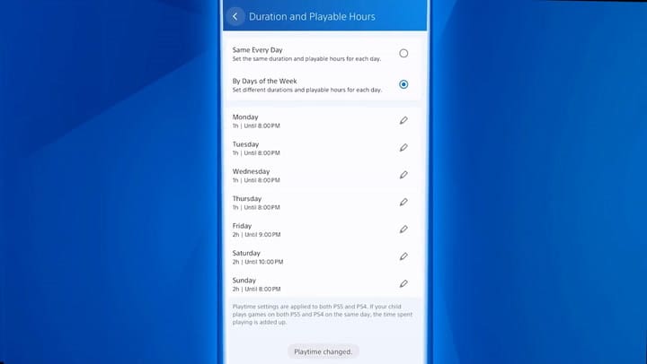 Así se configura PlayStation Family, la app de control parental de Sony
