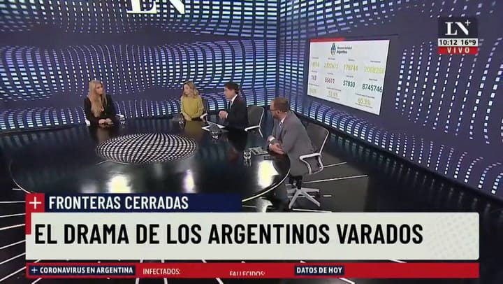 El cruce entre una funcionaria y un médico por un grupo de argentinos varados