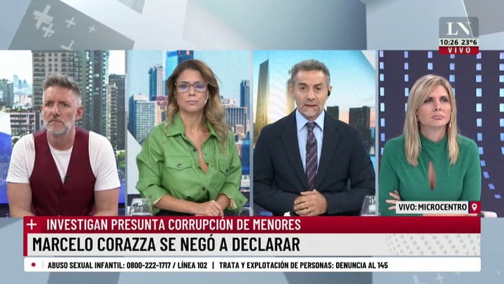 Así fue la salida de Marcelo Corazza de los tribunales: con chaleco antibalas