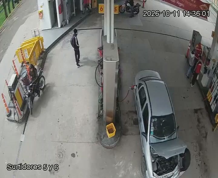 Un joven intentó prender fuego una estación de servicio en Merlo