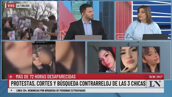 "Por favor, vení a casa": el duro testimonio de la mama de una de las chicas desaparecidas en La Matanza