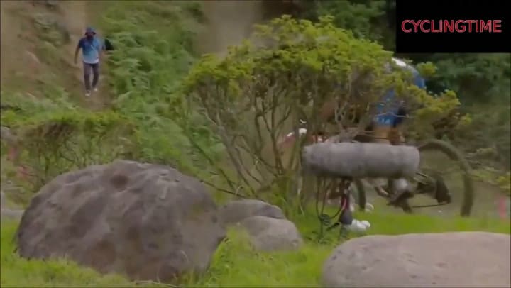 Tokio 2020: la impresionante caída del ciclista de cross-country que partía como candidato