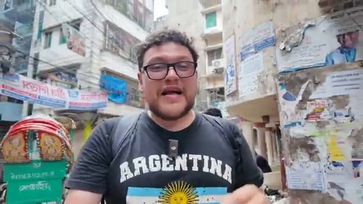 Un Topo por el Mundo visitó Bangladesh para ver el Mundial