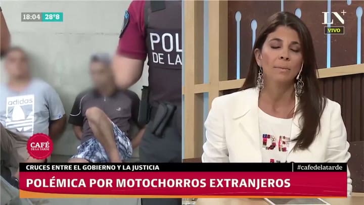 Polémica por motochorros extranjeros