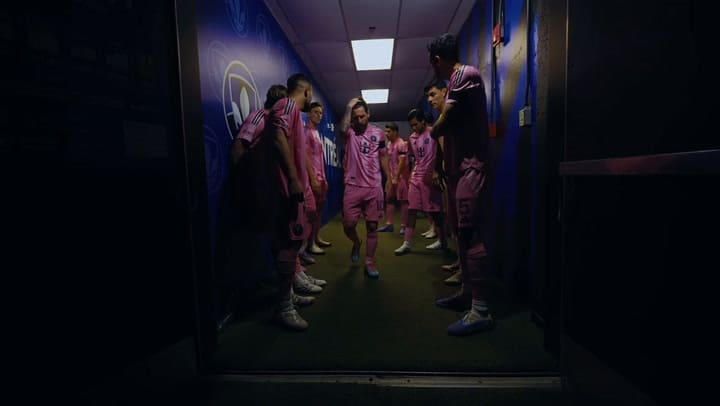 La salida de Messi y sus compañeros en el Inter Miami