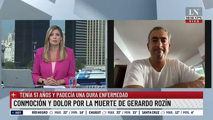 Pablo Javkin, intendente de Rosario: 'Gerardo tenía un humor único y una generosidad enorme'