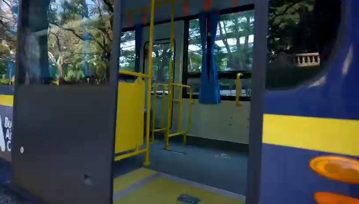 Bus eléctrico porteño
