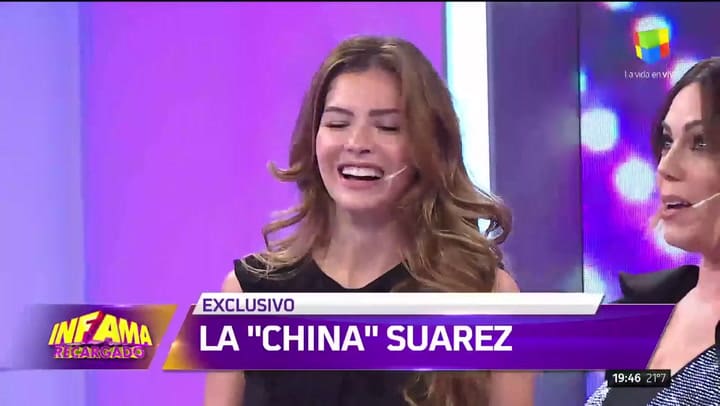 Eugenia Suárez en 'Infama Recargado' - Fuente: YouTube