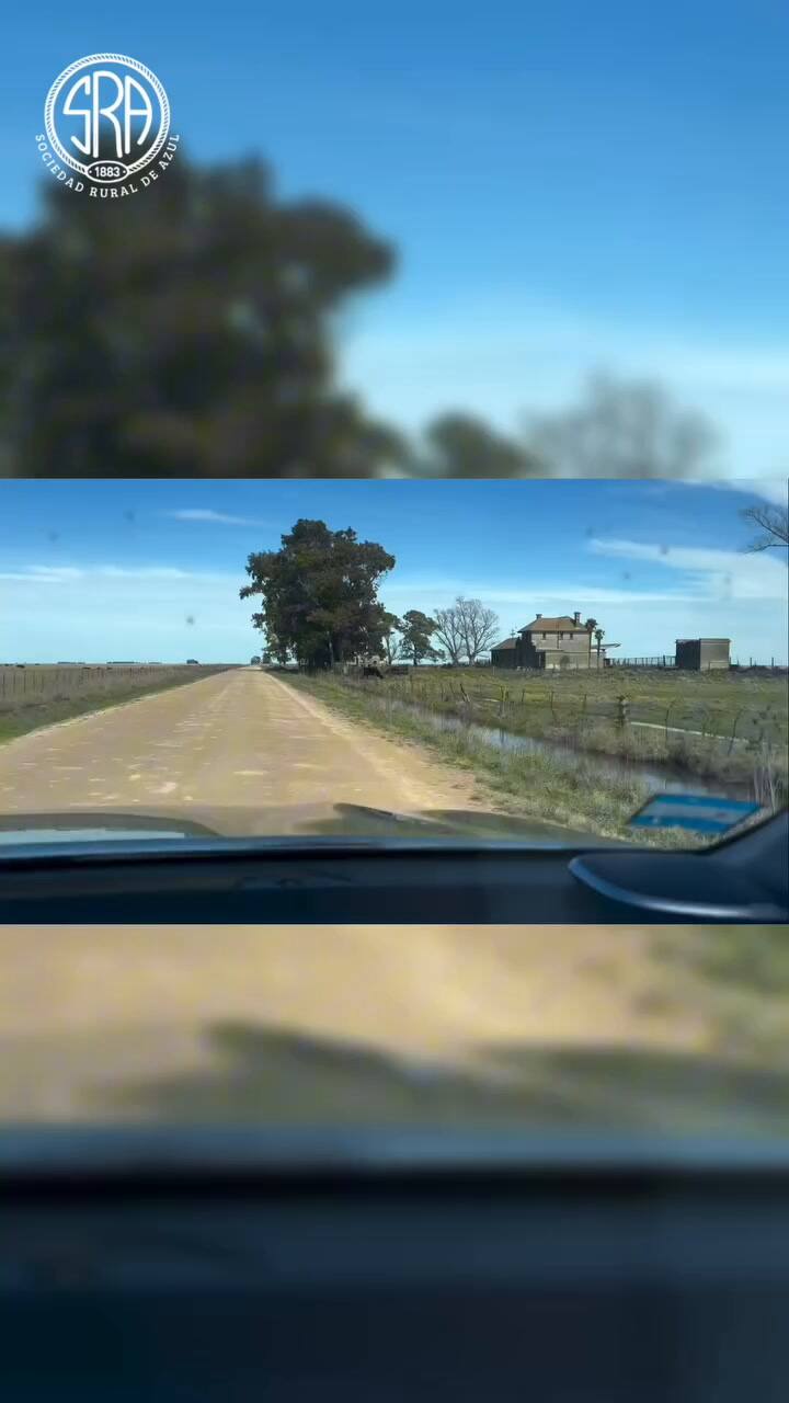 Productores del partido bonaerense de Azul mostraron en un video el estado de los caminos rurales en ese distrito