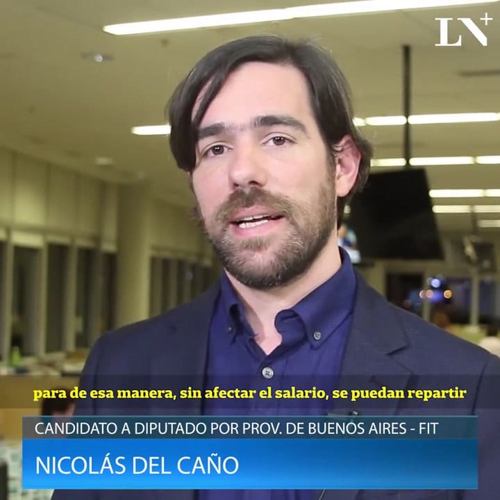 Elecciones 2017: cuál será el primer proyecto de ley de Nicolàs del Caño si llega al Congreso